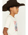 Image #2 - Wrangler Boys' Long Live Cowboys Short Sleeve Graphic T-Shirt, White, hi-res