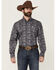 Image #1 - Cinch Men's Paisley Print Long Sleeve Button-Down Western Shirt - Big, Multi, hi-res