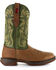 Durango Men's Rebel Pull On Western Boots - Square Toe , Brown, hi-res