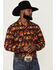 Image #1 - Dale Brisby Men's Sunset Southwestern Print Long Sleeve Snap Western Shirt , , hi-res