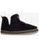 Image #2 - Ariat Women's Fleece Denim Slippers - Moc Toe, Black, hi-res