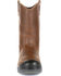 Rocky Men's Worksmart Internal Met Guard Western Work Boots - Composite Toe, Brown, hi-res