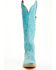 Image #4 - Dan Post Women's Celeste Tall Western Boots - Snip Toe, Blue, hi-res