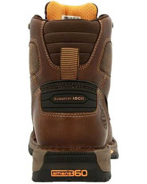 Image #5 - Georgia Boot Men's Athens 360 Western Work Boots - Soft Toe, Brown, hi-res
