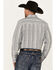 Image #4 - Gibson Trading Co Men's Rough Road Striped Print Long Sleeve Button-Down Western Shirt, White, hi-res