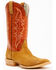 Image #1 - Hondo Boots Men's Roughout Western Boots - Broad Square Toe, Brown, hi-res
