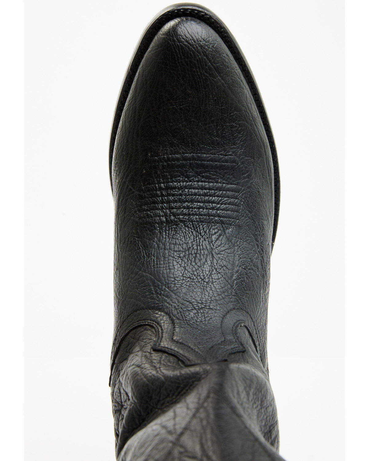Image #6 - El Dorado Men's Sammy Western Boots - Round Toe, Black, hi-res