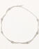 Image #1 - Lainey Wilson Women's Barbed Wire Embellished Collar Necklace, Silver, hi-res