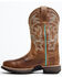 Image #3 - Shyanne Women's Xero Gravity Waterproof Lite Western Performance Boots - Broad Square Toe, Brown, hi-res