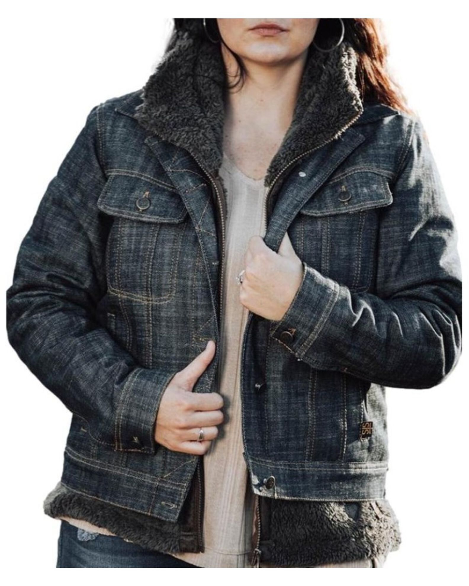 STS Ranchwear By Carroll Women s Taylor Button Down Denim Jacket Country Outfitter