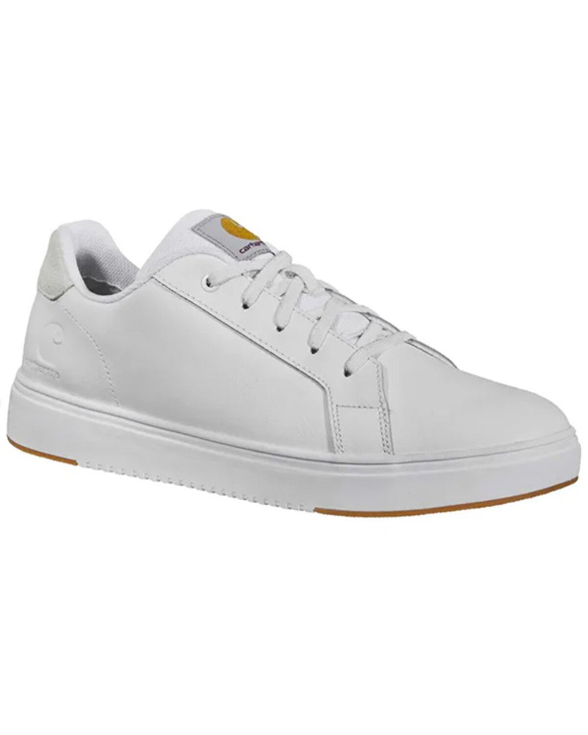 Image #1 - Carhartt Men's Detroit Leather Work Show - Soft Toe, White, hi-res