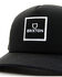 Image #2 - Brixton Men's Alpha Block Logo Patch Crossover MP Ball Cap, Black, hi-res