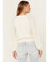 Image #4 - Miss Me Women's Boot Barn Exclusive Swiss Dot Long Sleeve Peasant Top, , hi-res