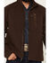 Image #3 - Ariat Men's Chest Logo Softshell Jacket, Chocolate, hi-res