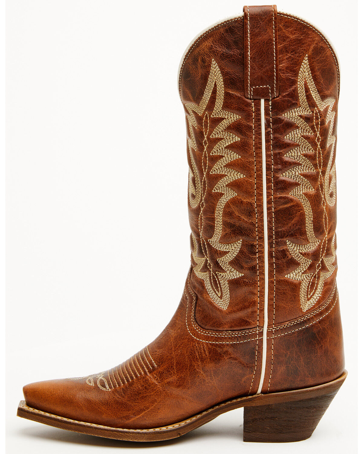 Image #3 - Laredo Women's Carly Western Boots - Snip Toe, Honey, hi-res