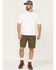 Image #1 - Brothers and Sons Men's Ripstop Outdoor Trail Shorts, Olive, hi-res