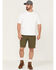 Image #1 - Brothers and Sons Men's Ripstop Outdoor Trail Shorts , Olive, hi-res