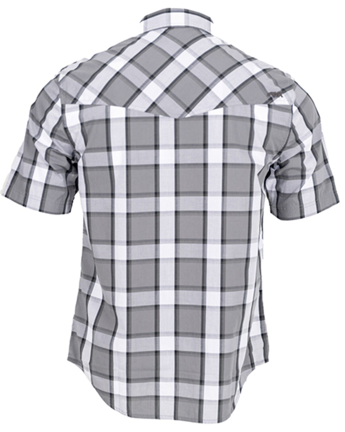 Image #2 - Mountain Khakis Men's Rodeo Short Sleeve Woven Shirt, Grey, hi-res