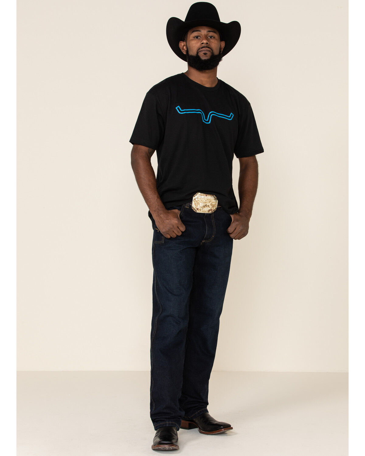 Image #3 - Kimes Ranch Men's Black Outlier Graphic T-Shirt, Black, hi-res