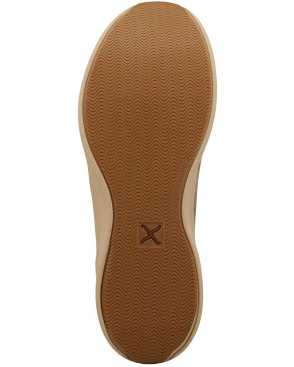 Image #7 - Twisted X Men's Feather X&trade; Moc Work Shoes - Nano Composite Toe, Brown, hi-res