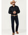 Image #1 - DEVIL-DOG Dungarees Men's Lincoln Core Dark Wash Slim Straight Stretch Denim Jeans, Dark Wash, hi-res