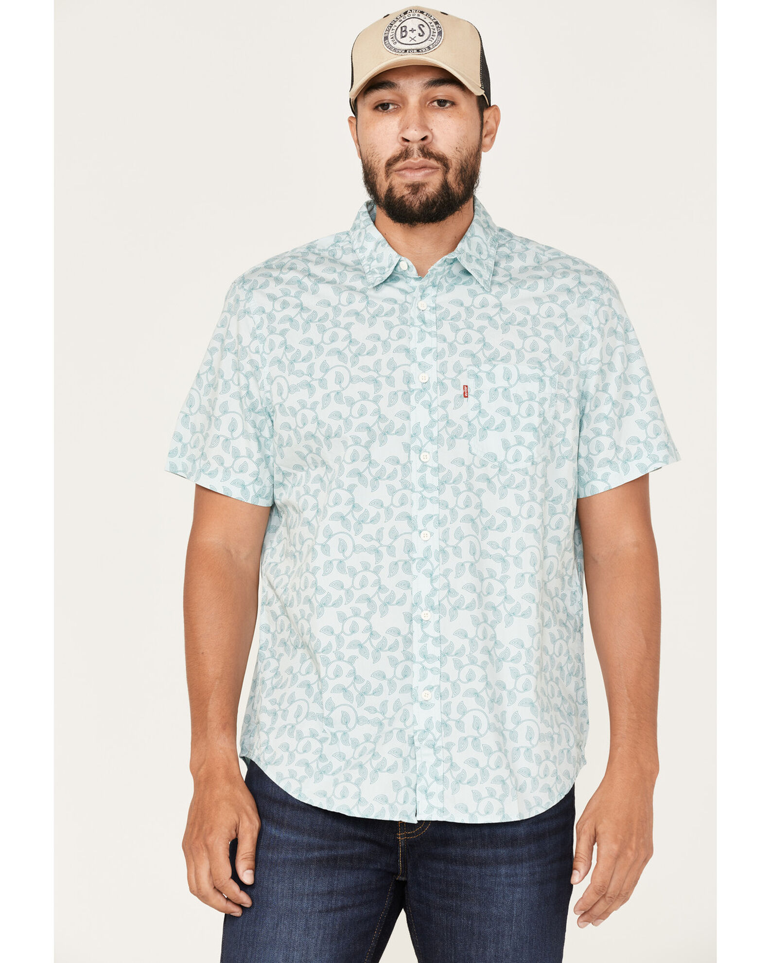 Levi's short sleeve button down store