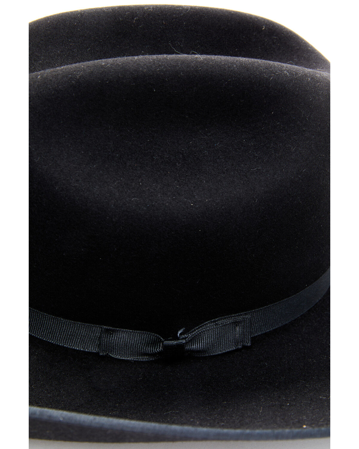 Image #2 - Serratelli 6X Felt Cowboy Hat, Black, hi-res
