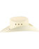 Cody James Boys' Elastic Fit Straw Cowboy Hat, Natural, hi-res