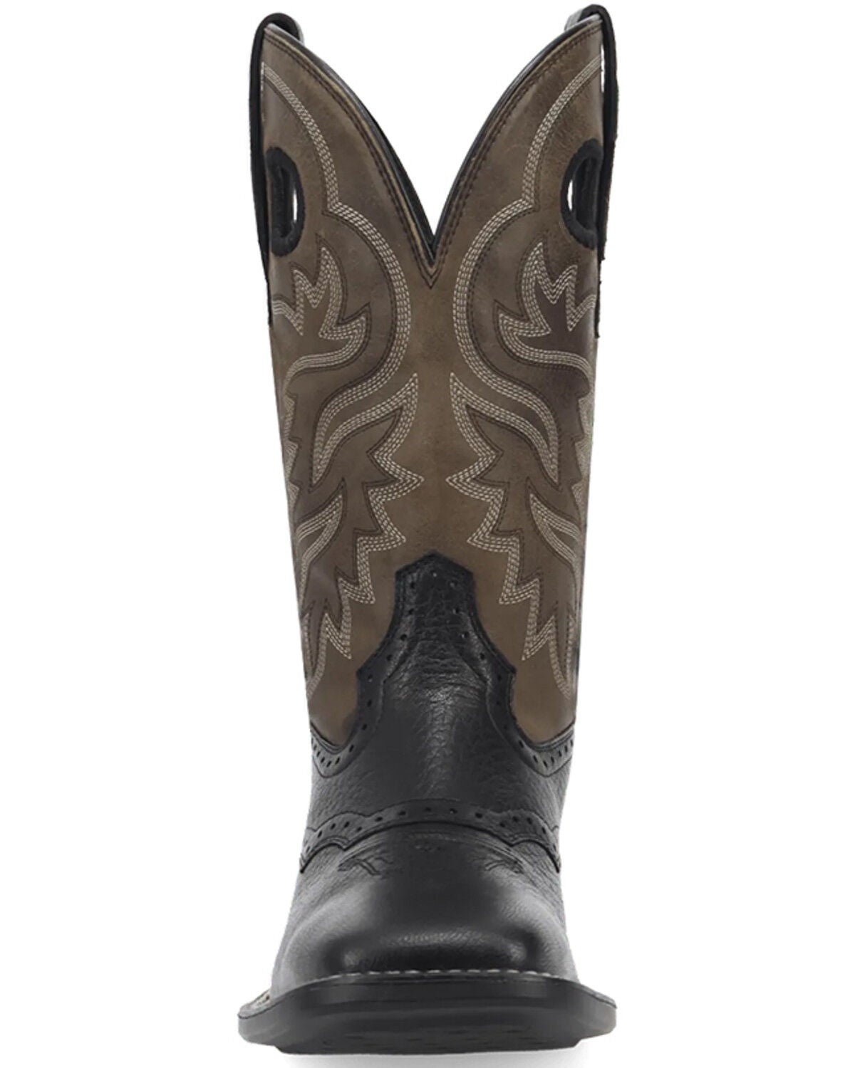 Image #4 - Laredo Men's Burnham Performance Western Boots - Broad Square Toe, Black, hi-res