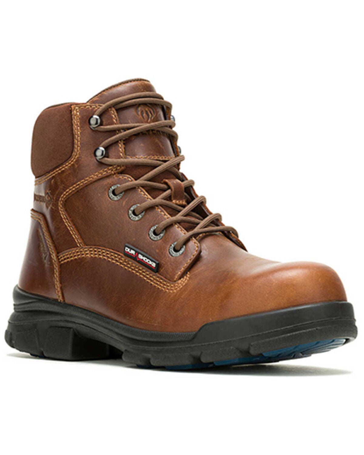Wolverine Men's 6" DuraShocks SR Icon CarbonMax&reg; Work Boots - Carbon Toe, Tan, hi-res
