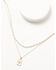 Image #1 - Shyanne Women's Sunburnt Layered Necklace, Gold, hi-res