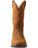 Image #5 - Twisted X Women's Wellington Waterproof Work Boots - Round Toe, Brown, hi-res