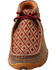 Image #4 - Twisted X Women's Diamond Embroidered Chukka Driving Mocs, Brown, hi-res