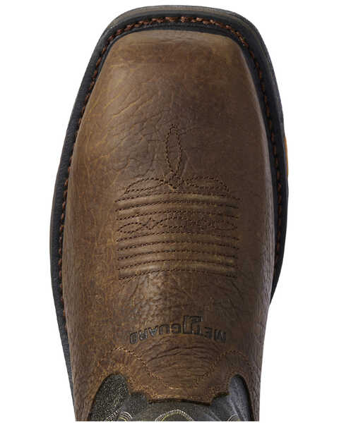 Image #8 - Ariat Men's WorkHog® Met Guard Work Boots - Composite Toe, Brown, hi-res