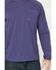 Image #3 - Ariat Men's Rebar Heat Fighter Long Sleeve Work Shirt, Dark Blue, hi-res