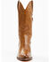 Image #4 - Roper Women's Nettie Western Boots - Round Toe, Tan, hi-res