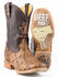 Tin Haul Men's Barbed Wire Butcher Shop Western Boots - Broad Square Toe, Brown, hi-res