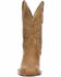 Lucchese Men's Handmade Lance Smooth Ostrich Boots - Square Toe , Lt Brown, hi-res