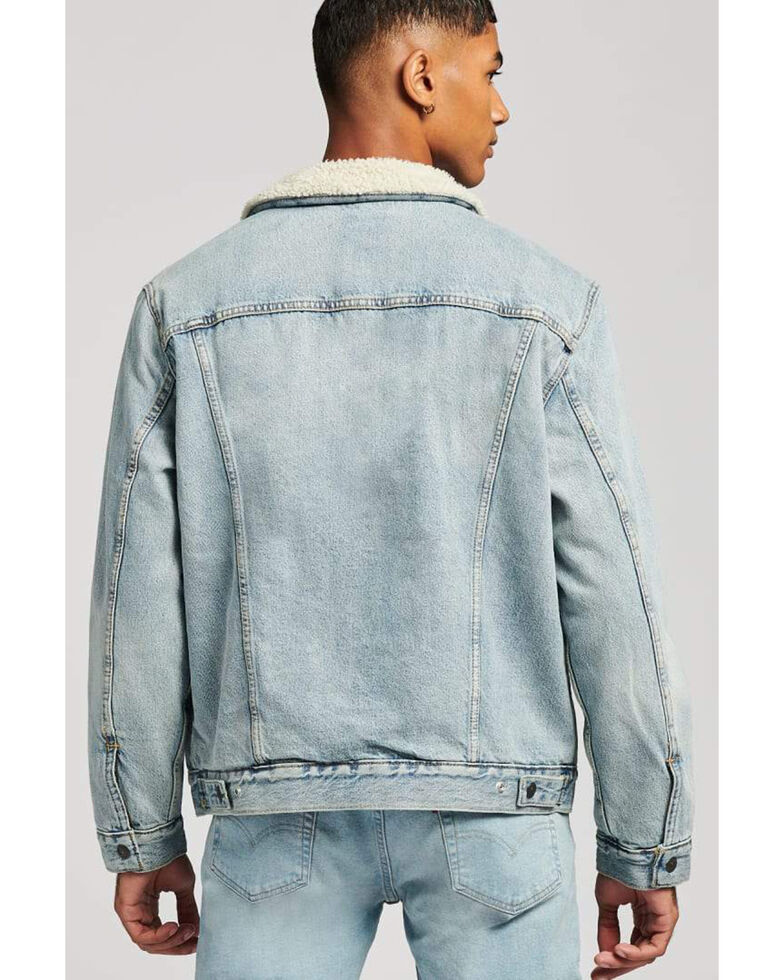 nickel Science valley Levi's Men's Changing Seasons Denim Sherpa Lined Trucker Jacket - Country  Outfitter