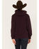 Image #4 - Ariat Women's Boot Barn Exclusive Embroidered Logo Hoodie, Brown, hi-res