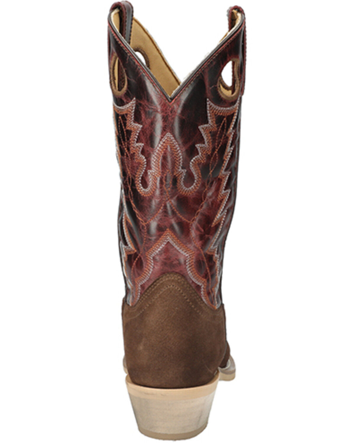 Image #5 - Smoky Mountain Men's Santa Fe Performance Western Boots - Square Toe, Multi, hi-res