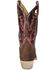 Image #5 - Smoky Mountain Men's Santa Fe Performance Western Boots - Square Toe, Multi, hi-res
