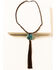 Shyanne Women's Willow Moon Stone Tassel Necklace, Rust Copper, hi-res