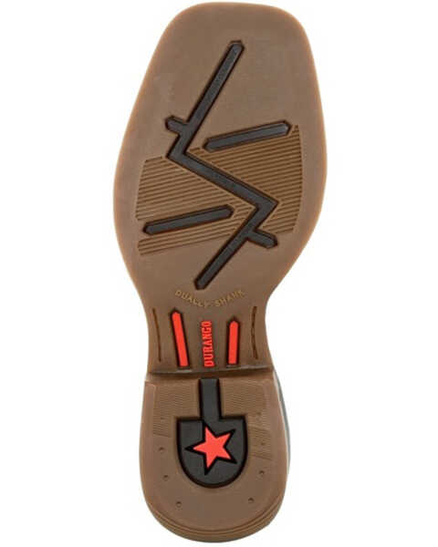 Image #7 - Durango Boys' Lil Rebel Western Boots - Square Toe, Dark Brown, hi-res