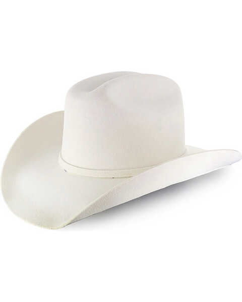 Image #1 - Moonshine Spirit 3X Felt Cowboy Hat, White, hi-res