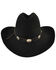 Bailey Men's Tombstone Black Western Hat, Black, hi-res