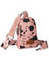 Image #1 - Wrangler Women's Cow Print Sling Bag, Pink, hi-res