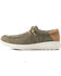 Image #2 - Ariat Men's Hilo Stretch Western Casual Shoes - Moc Toe, Green, hi-res