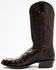Image #3 - Cody James Men's Exotic American Alligator Western Boots - Round Toe, Chocolate, hi-res