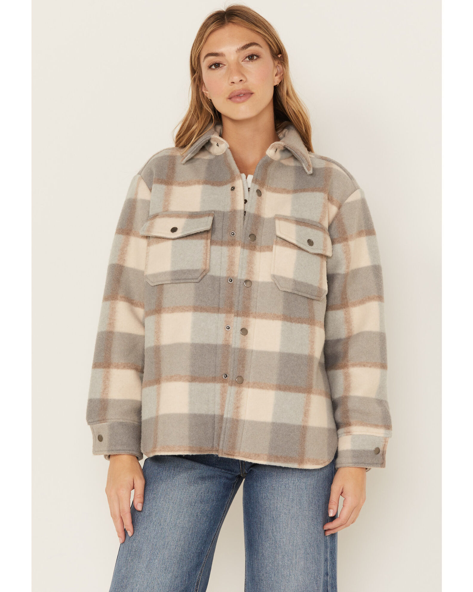 Wool shacket discount